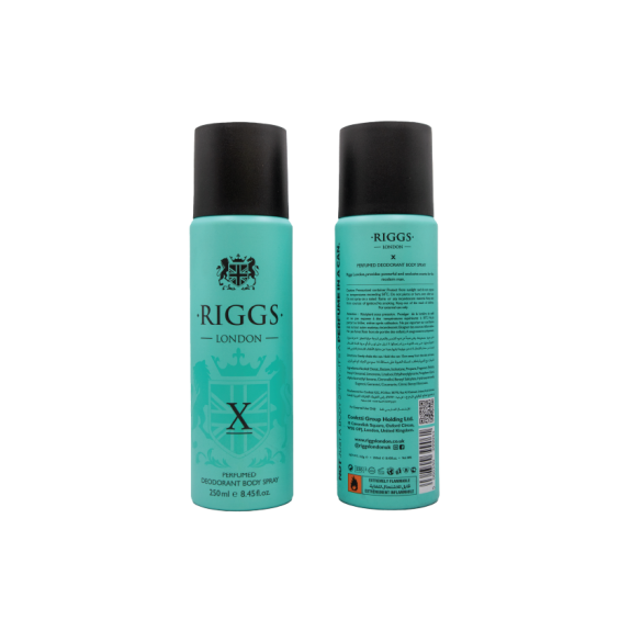 Riggs London X Body Spray 250ml